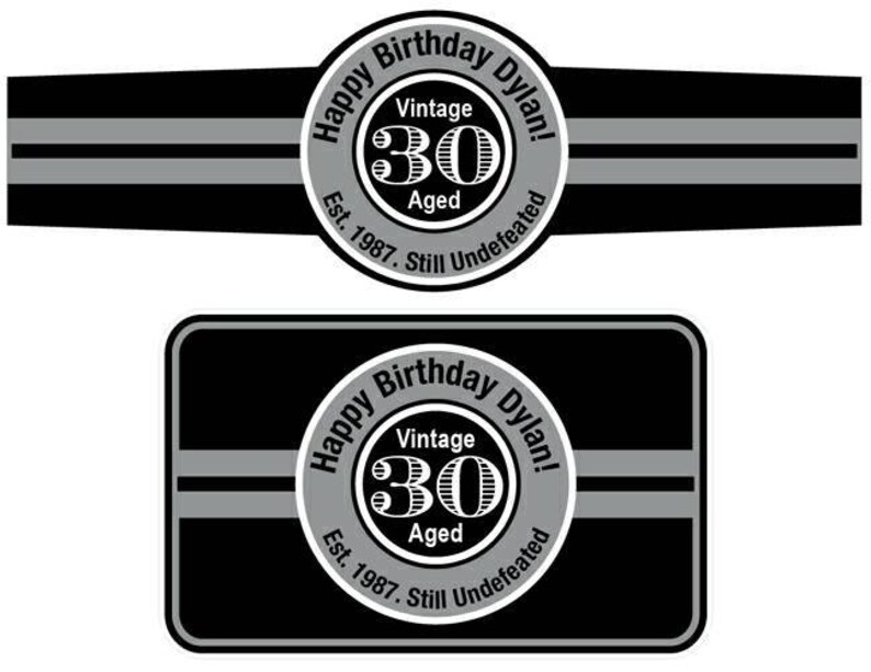 personalized cigar labels matchbox set bachelor party birthday etsy