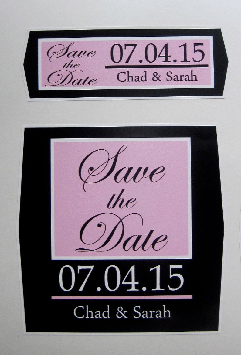Personalized Save the Date Beer Bottle Labels Party Favor | Etsy