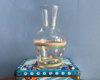 Vintage French set of large RICARD water carafe and 3