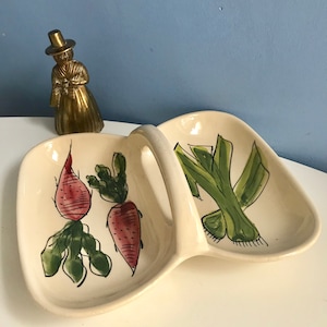 Vegetable Decor Serving Dish