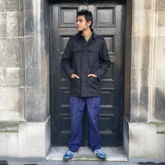 Carhartt ブラック フード付きパーカージャケット