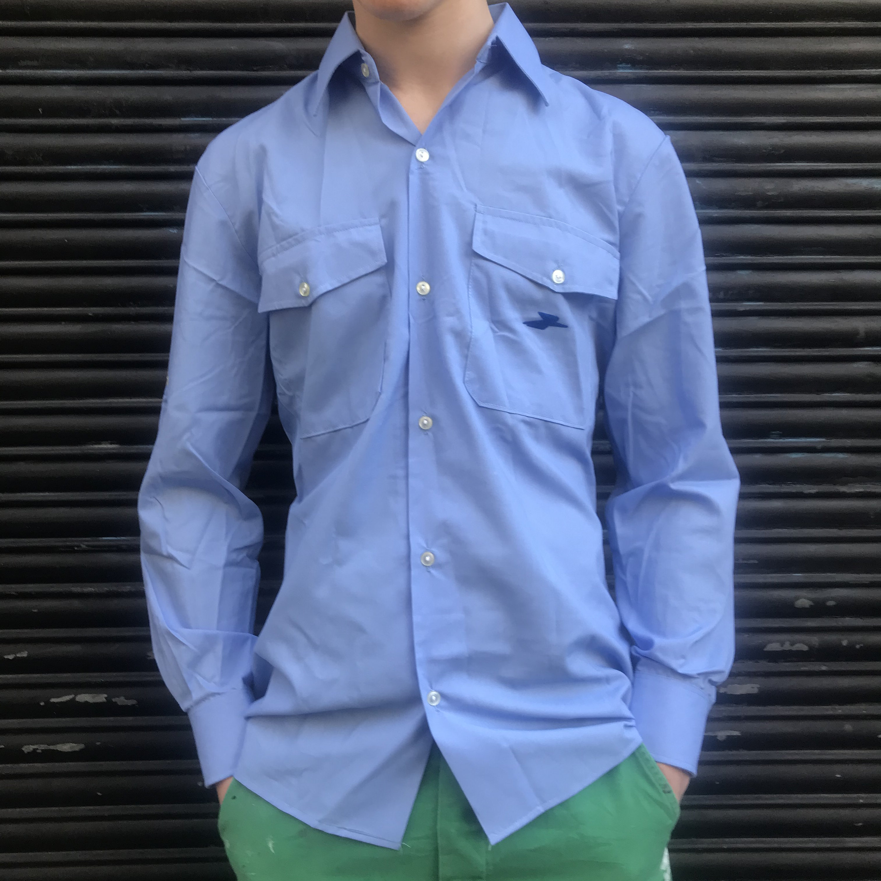 フレンチヴィンテージ ワークシャツ LA POSTE ポストマンシャツ 希少