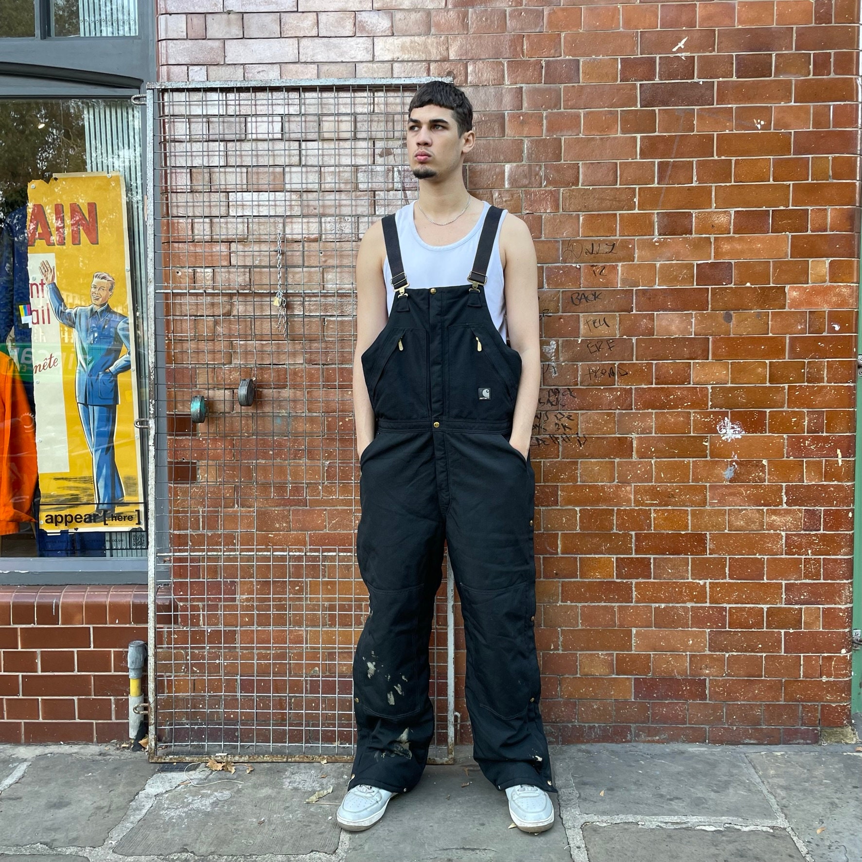 Black Dungarees Etsy Canada