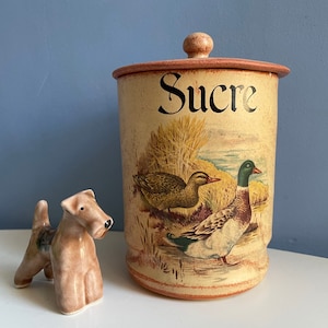 Vallauris Ducks Sugar Jar