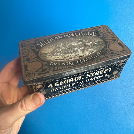 powell tobacco English Tobacco Cigarette Tin Sullivan Powell and Co