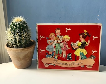 Chocolat Poulain Chansons de France Song Book Vignettes