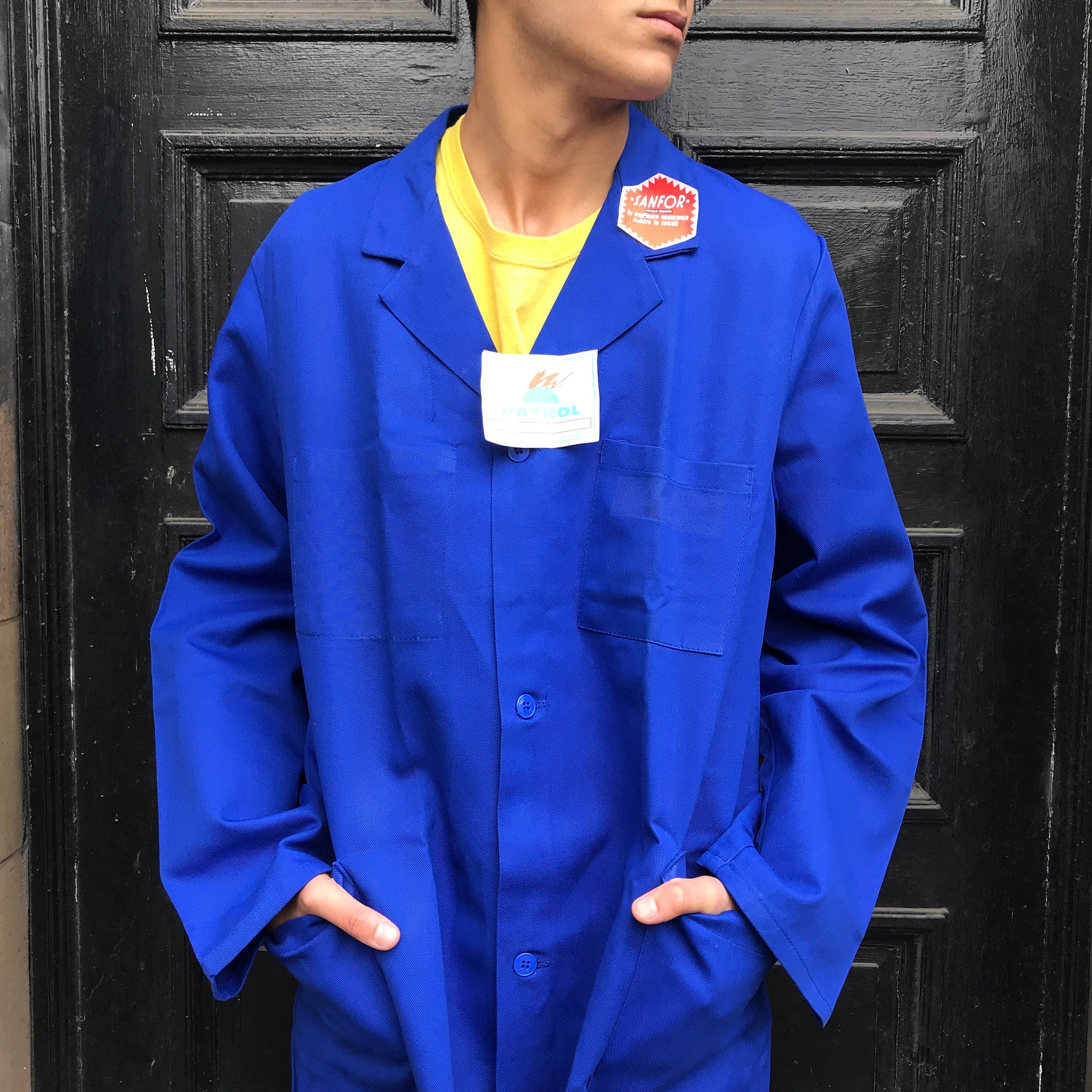 90s French ヴィンテージWork Atelier LOGO Coat 90s French ヴィンテージWork Atelier LOGO Coat Vintage French