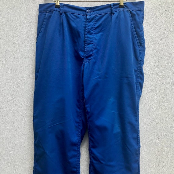 Blue Workwear Trousers. 40 Waist Chore 