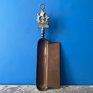 Vintage Messing Mayflower Silent Butler Krümelfänger Tablett Pfanne
