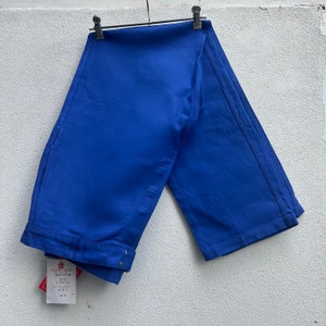 Adolphe Lafont blauwe werkkledingbroek. 36 taille 33L