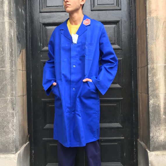 Long Atelier Chore Coat. French Workwear XL - Etsy