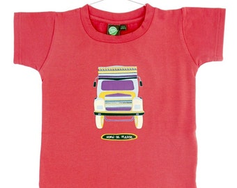 Natürlich sein! Umweltfreundliche und weiche Bio-Baumwolle & Bamboo T-Shirt für Kinder "OK bitte Horn"