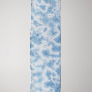 Small Botanical Silk Scarf | SKY