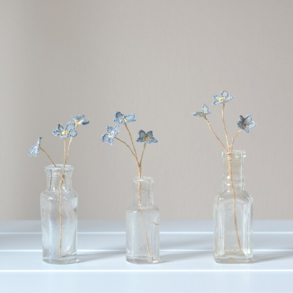 Silk Flower Me Nots Etsy