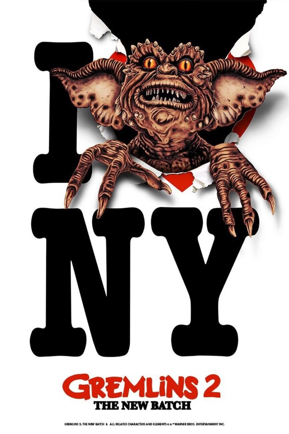 Gremlins 2: the New Batch Poster Screenprint MARC SCHOENBACH