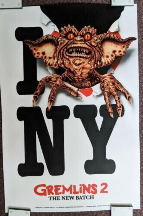 Gremlins 2: the New Batch Poster Screenprint MARC SCHOENBACH