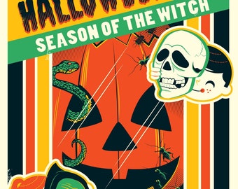 DAVE PERILLO "Halloween III: Season of the Witch 18" x 24" Screen Print Vice Press Bottleneck Gallery Mint Condition