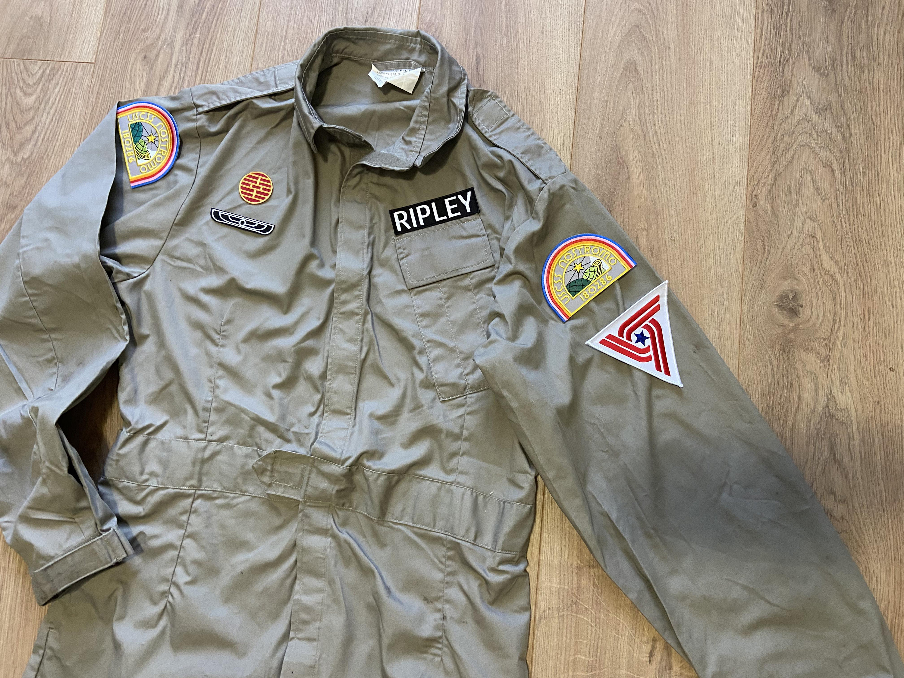 Alien Ripley Costume USCSS Nostromo Jumpsuit With Complete Patch Set - Etsy