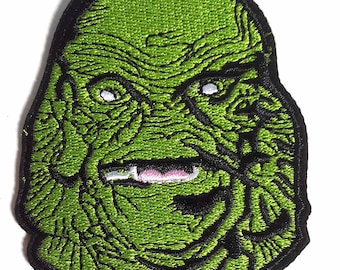 Creature from the Black Lagoon 1954 4" x 3" Fully Embroidered Patch Universal Monsters Gillman Dracula Wolfman