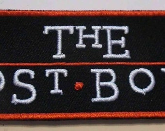 The Lost Boys 4.5"x 1.75" 1987 Classic Horror Movie Poster Logo Patch Never Grow Old Keifer Sutherland