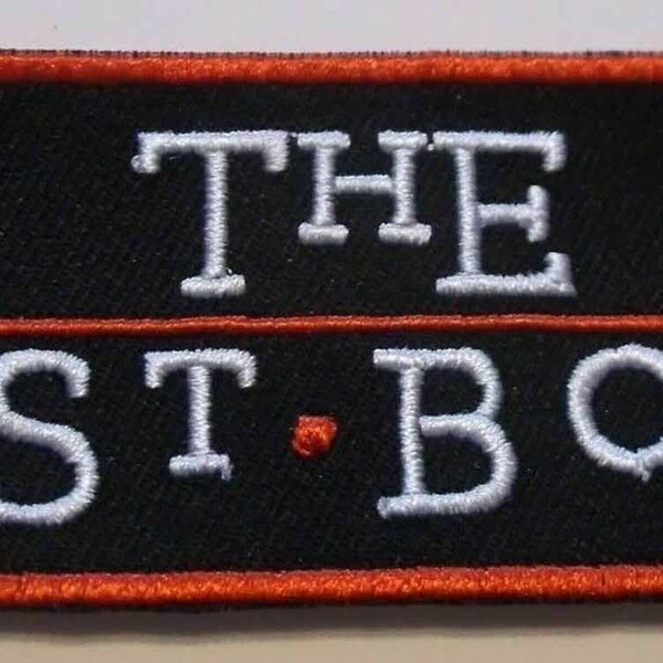 The Lost Boys 4.5"x 1.75" 1987 Classic Horror Movie Poster Logo Patch Never Grow Old Keifer Sutherland