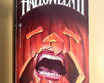 Vintage Halloween II 2 Novel by Jack Martin Zebra Books 1981 3rd edition U.S. Paperback!! SUPER RARE