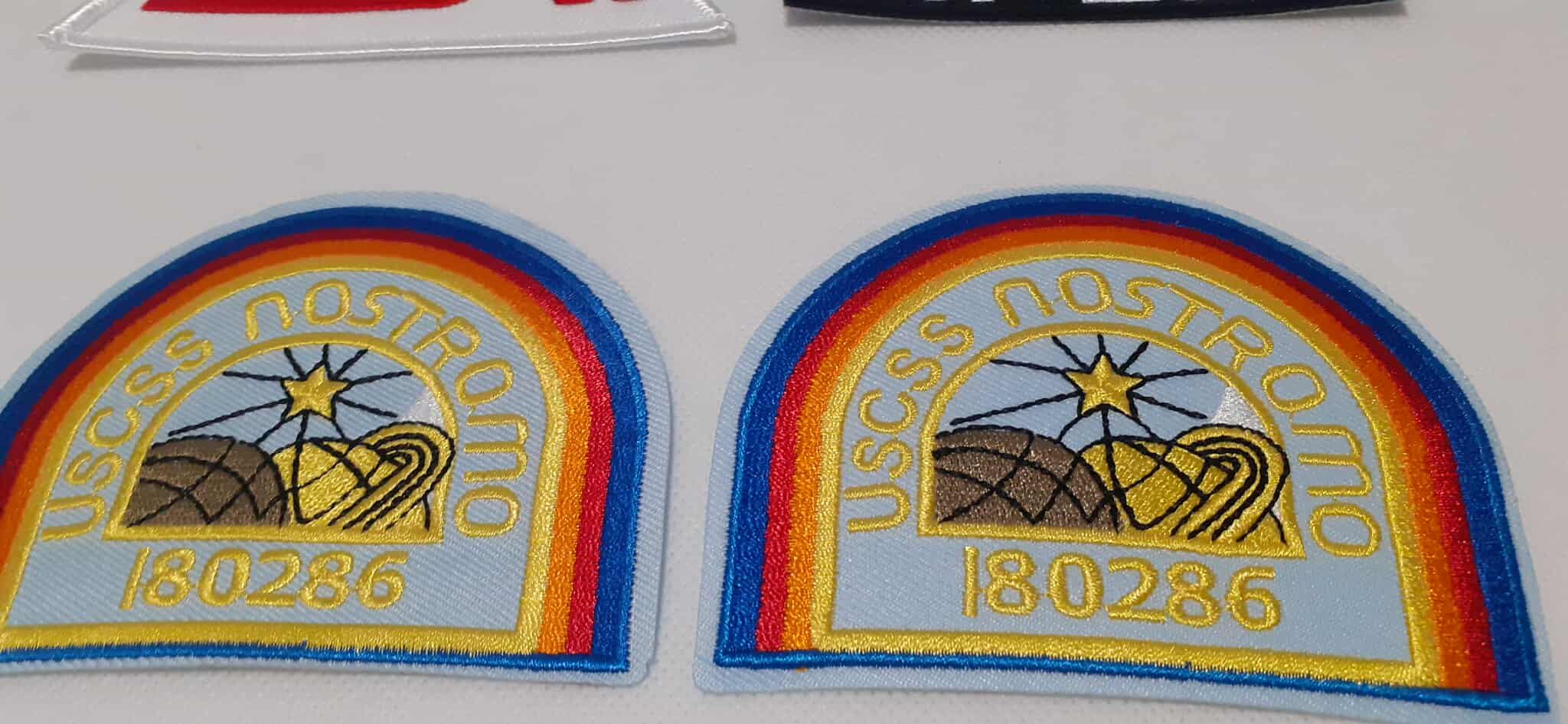 Alien Nostromo Ripley Crew Patch Set: Movie Accurate Cosplay Costume ...