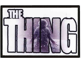 The Thing Movie Logo Patch: John Carpenter's 1982 Outpost #31 (12cm x 8cm)