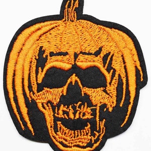 Halloween II Patch Michael Myers Pumpkin John Carpenter Horror Movie Logo 2.5" Embroidered Patch