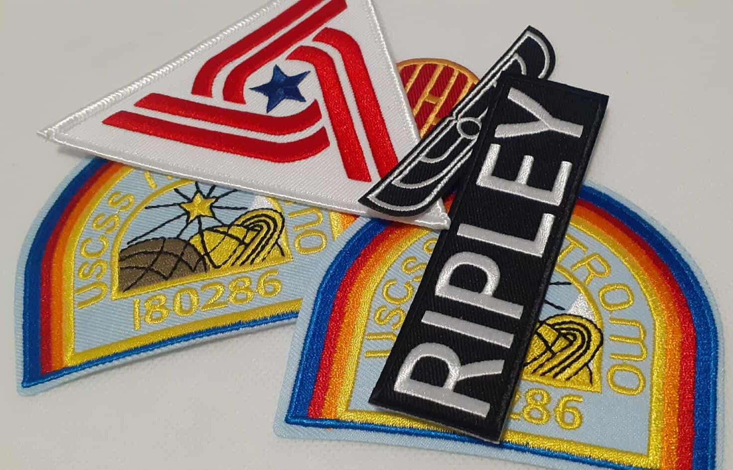 Alien Nostromo Ripley Crew Patch Set: Movie Accurate Cosplay Costume ...