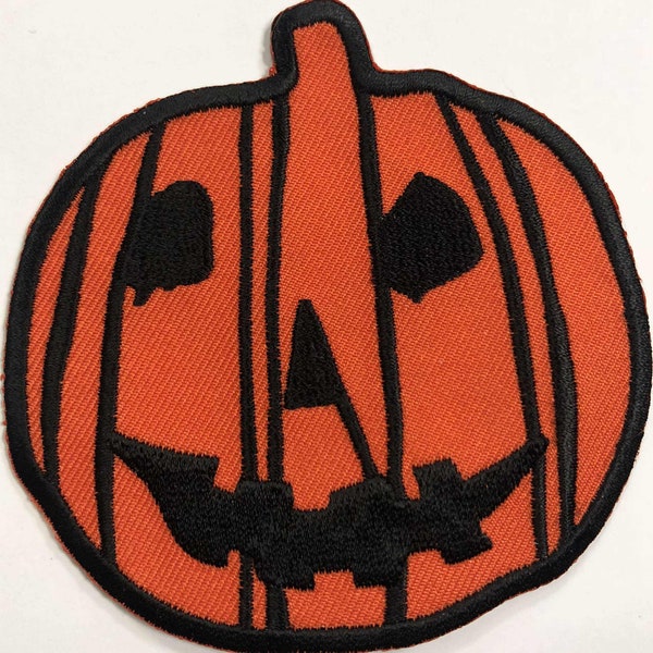 NEW Halloween Ends 2022 Patch Michael Myers Pumpkin John Carpenter Horror Movie Laurie Strode 3" Embroidered Patch