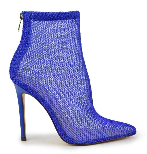 royal blue bootie