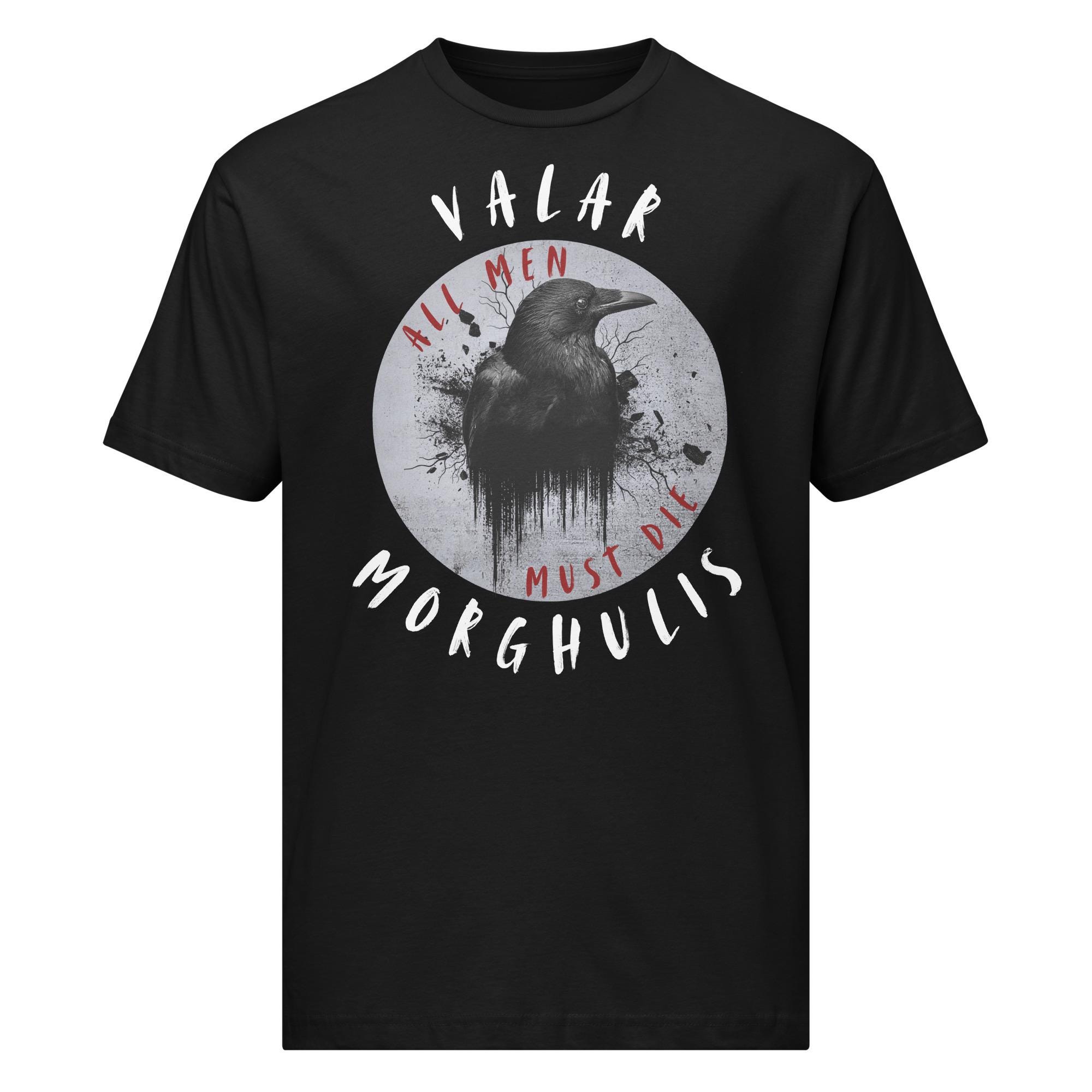 Finest Prints Valar Morghulis Valar Dohaeris Maglietta da Donna Medium