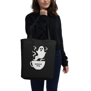 Ghost Tea Eco Tote Bag