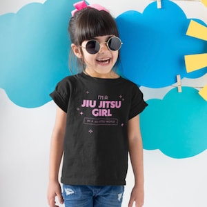 Im a Jiu Jitsu Girl, In a Jiu jitsu World Tee Shirt
