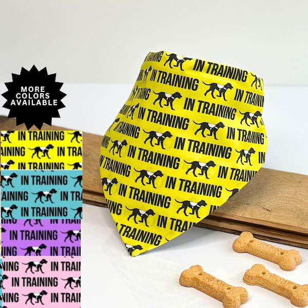 Therapy Dog Bandana Etsy