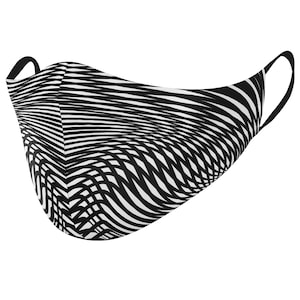 Three Layers Face Mask, Hipnotic Design Face Mask, Reusable Face Mask , Washable Face Mask, Adult Face Mask, Comfortable in Breathing Mask
