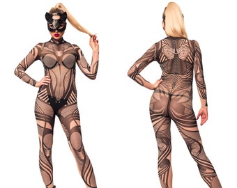 Full Body Catsuit Etsy