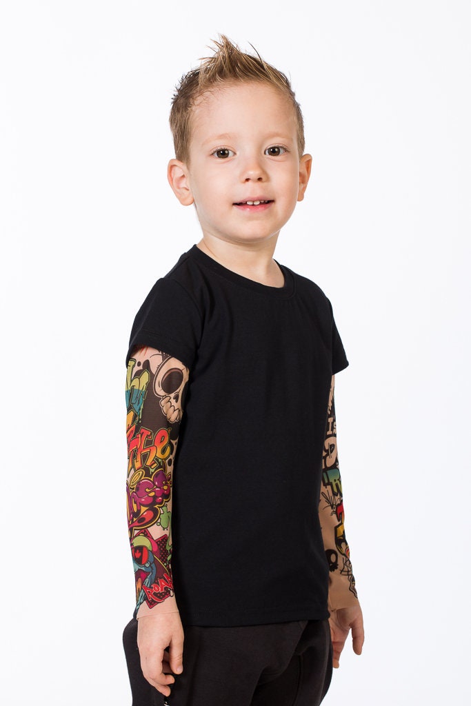 Graffiti Tattoo Baby Shirt, Kids Clothing, Halloween Costume for Kids ...