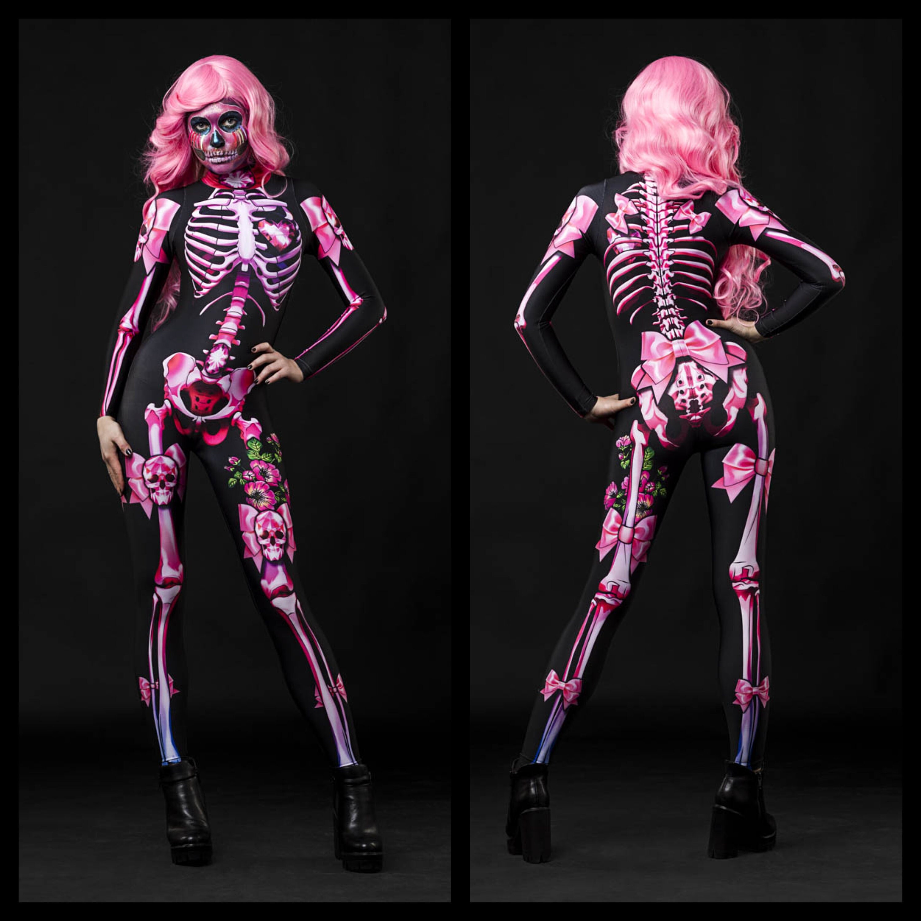 sexy sugar skull costume