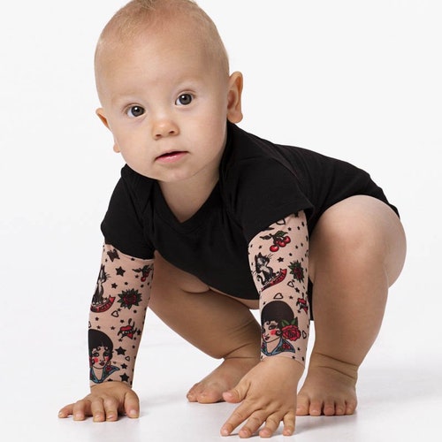 Classic Style Tattoo Bodysuit Infant's - Sweden