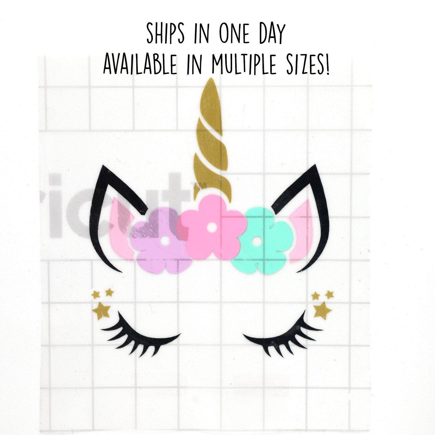 Unicorn Vinyl Decal • Tumbler Decal • Personalized Decal for Cups • C…