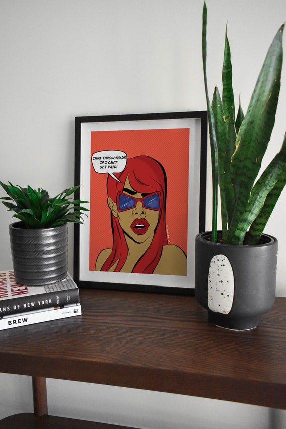 Lil Kim Crush On You Pop Art Girl Poster Print Etsy Lil Kim Crush On You Pop Art Girl Poster Print Etsy