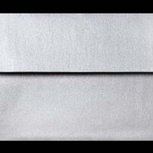 A7 Envelopes 5x7 METALLIC SILVER Shimmer 25 DIY Blanks for Cards Invitations Announcements Parties with Square Style Flap Good Quality