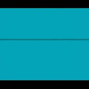 A7 Envelopes 5x7 TEAL Sea Blue Green 25 DIY Blanks for Cards Invitations Announcements Parties with Square Style Flap Good Quality
