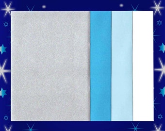 A7 Envelopes 5x7 HANUKKAH Color Mix 25 DIY Blanks for Cards Invitations Announcements Parties with Square Style Flap Good Quality