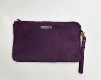 Poignet de veau violet / Poignet Dana en aubergine