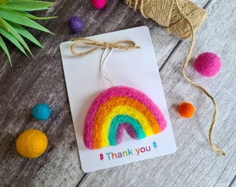 Felt Rainbow Decoration - Teacher Thank You Gift