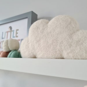 Felt Clouds Craft Accessories Needle Felted Wool image 3