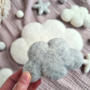Felt Clouds Craft Accessories Needle Felted Wool Small Cloud
